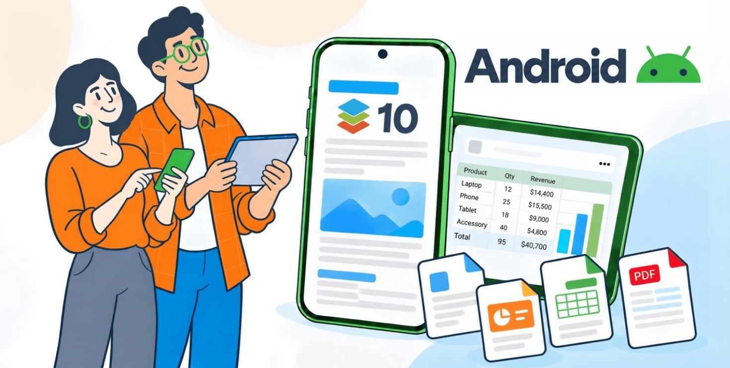 ONLYOFFICE Documents 10.0 für Android: Was gibt es Neues?