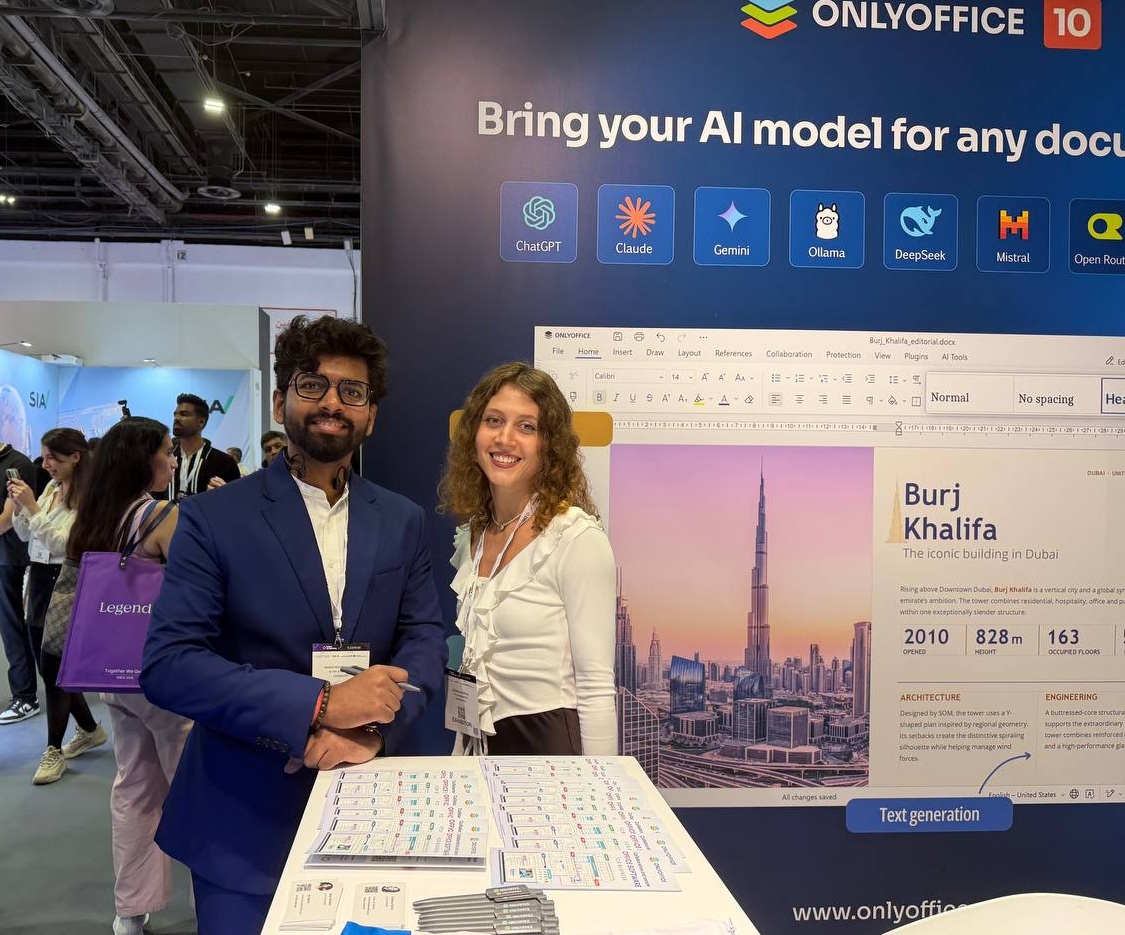 ONLYOFFICE nel mondo: riepilogo evento ottobre 2026
