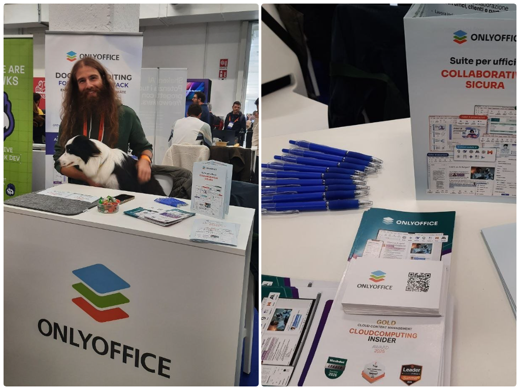 ONLYOFFICE nel mondo: riepilogo evento ottobre 2026